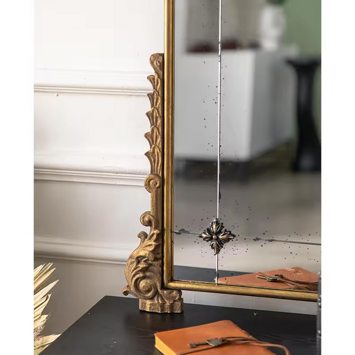 Espejo dorado antique