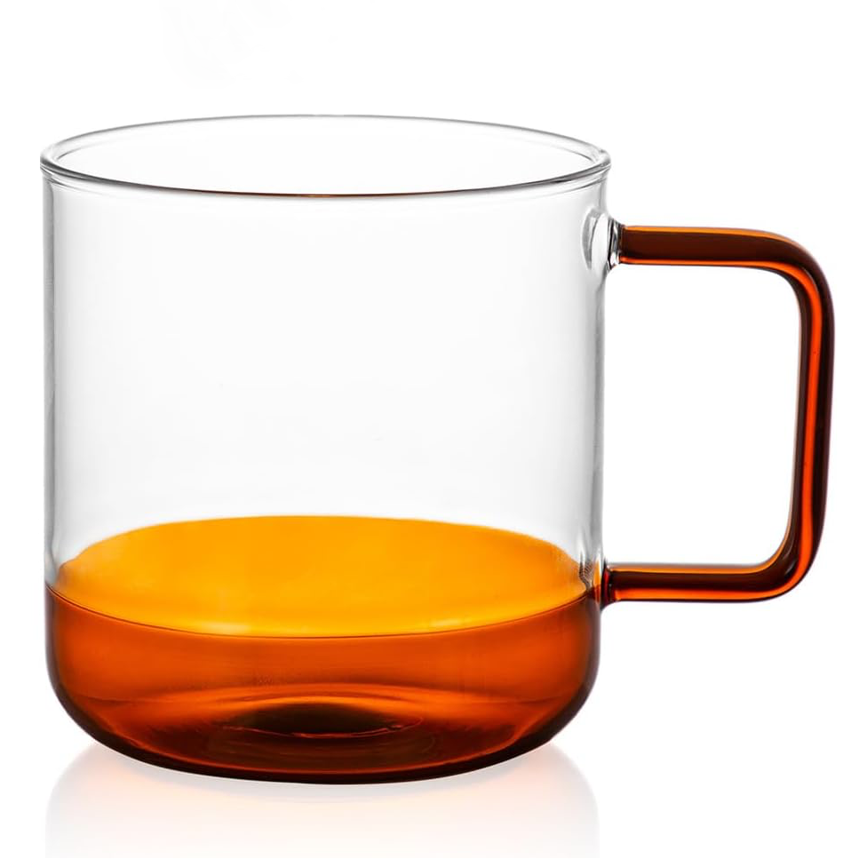 Taza borosilicato colores