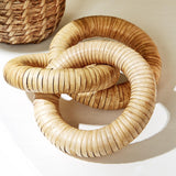 Cadena madera ratán
