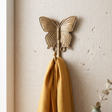 Percha mariposa dorada