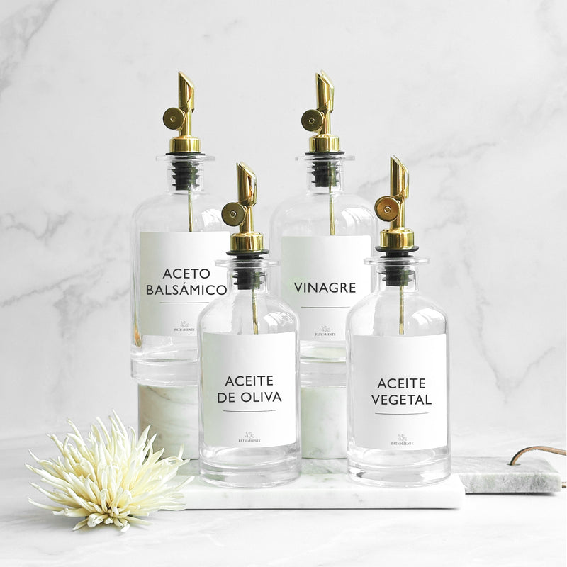 Alcuza vidrio 350 ml