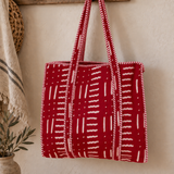Bolso algodón rojo