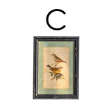 Cuadro pajarito madera