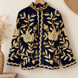 Chaqueta terciopelo azul marino
