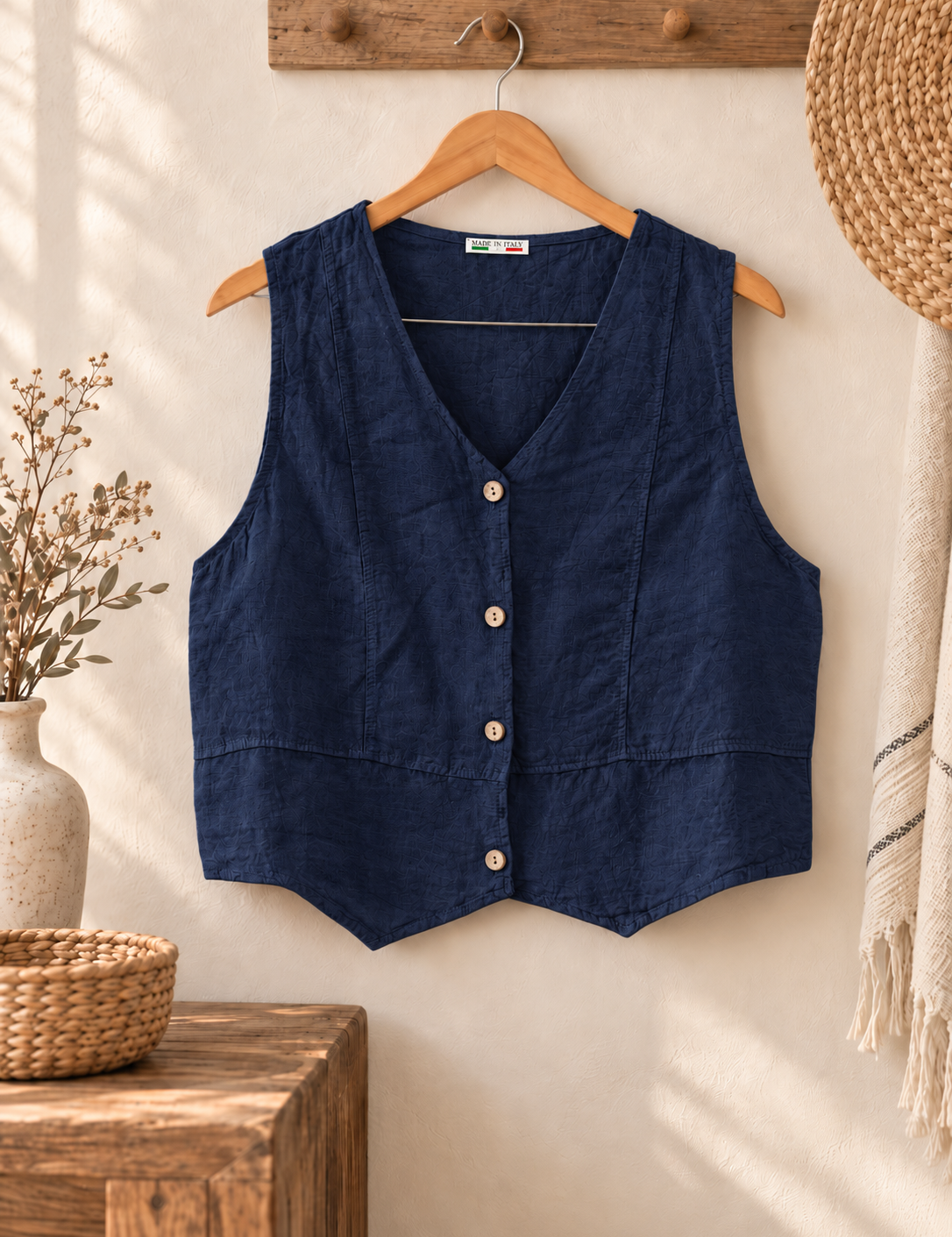 Blusa gillette lino italiana