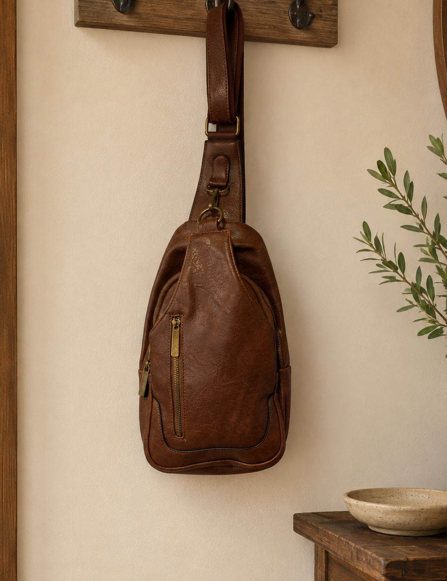 Bandolera eco cuero