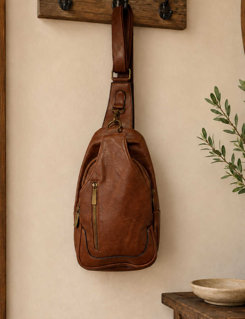 Bandolera eco cuero