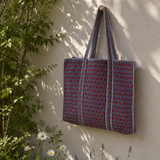 Bolso algodón morado