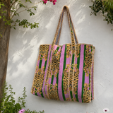 Bolso algodón jaguares