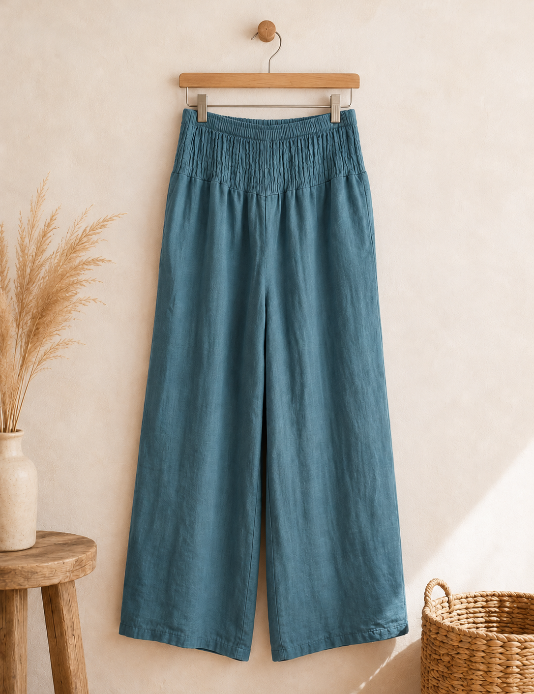 Pantalón pretina lino italiano