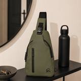 Slingbag engomado
