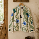 Chaqueta algodón blanca