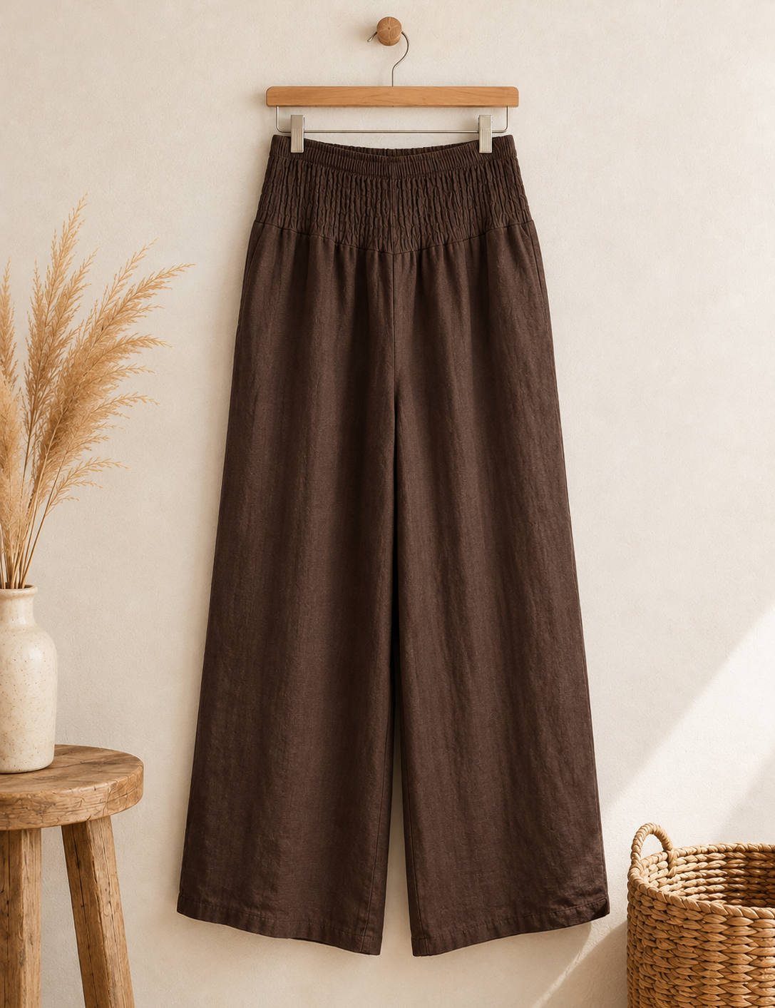Pantalón pretina lino italiano