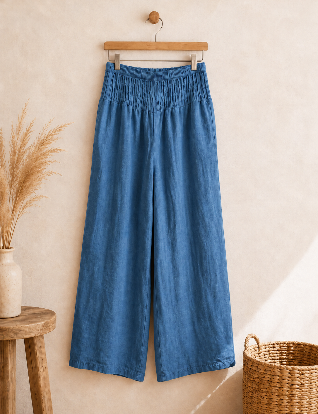 Pantalón pretina lino italiano