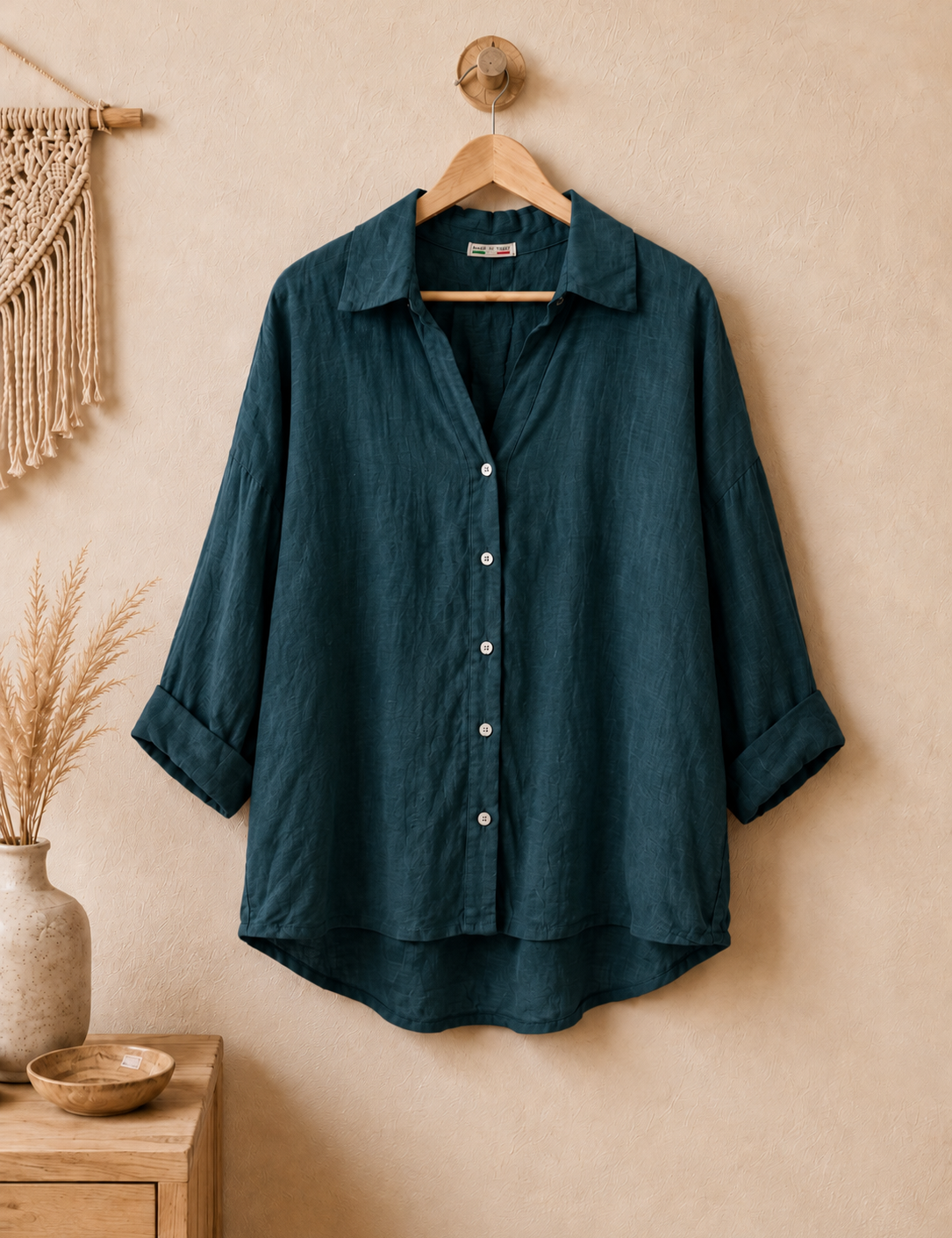 Blusa lino italiana