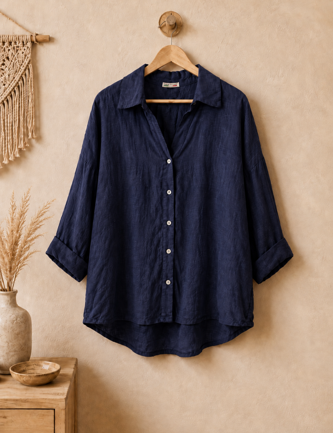 Blusa lino italiana