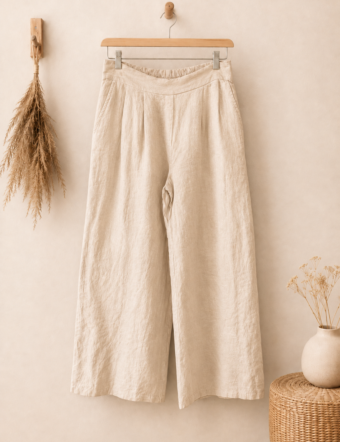 Pantalón lino italiano