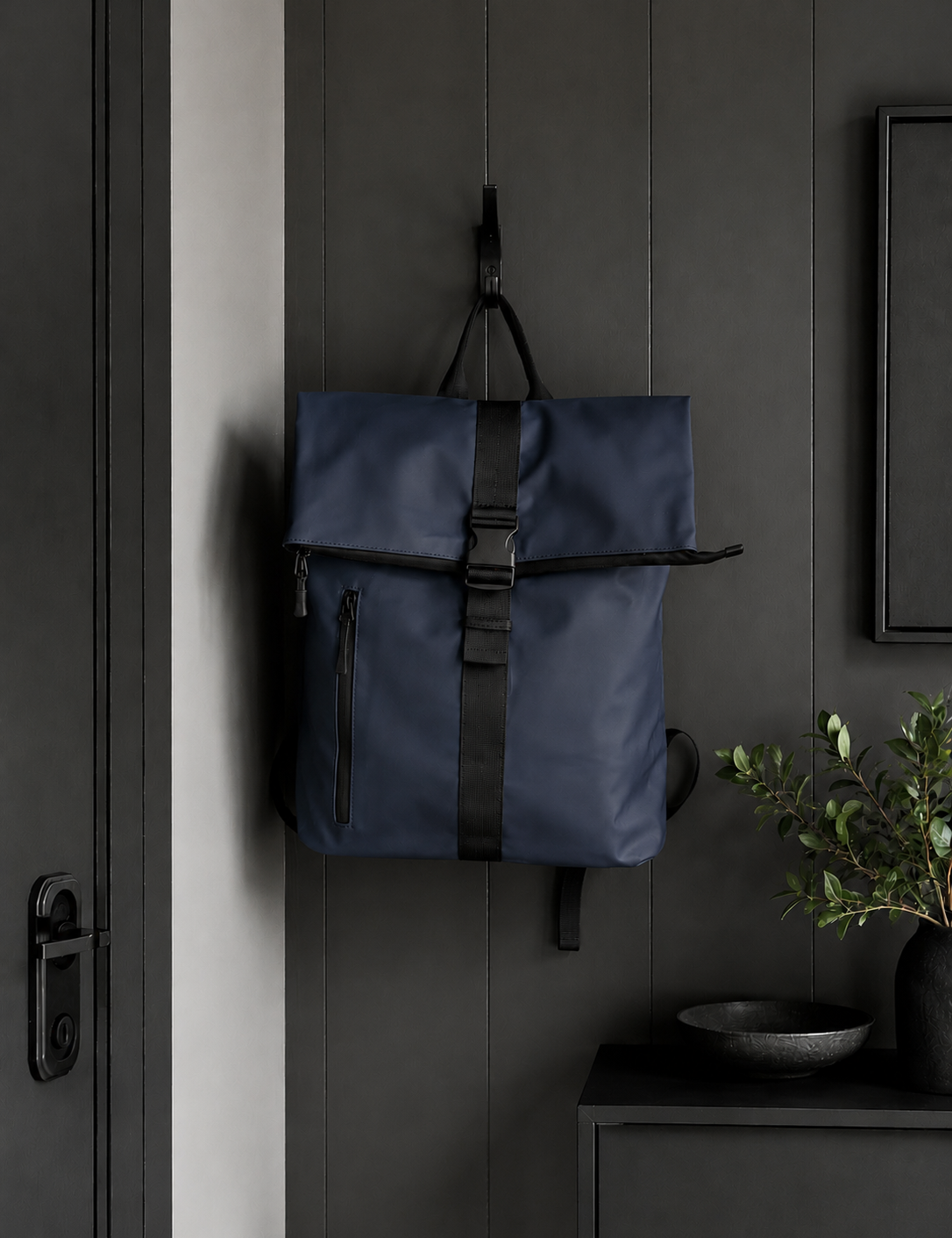 Mochila roll top engomada 29L