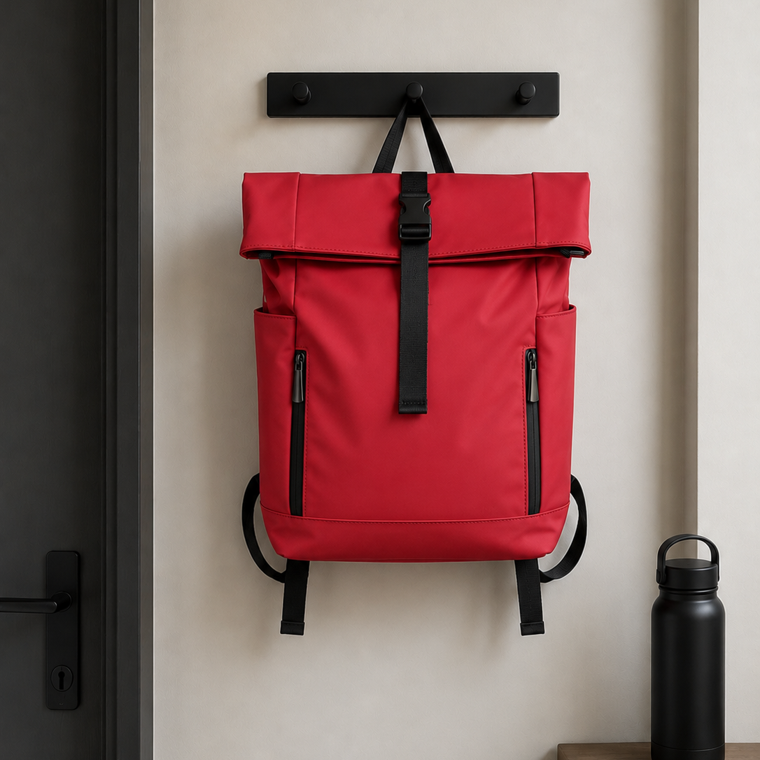 Mochila roll top engomada 23L
