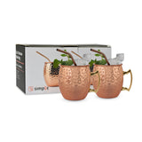 Set 2 mugs cobre + bombillas