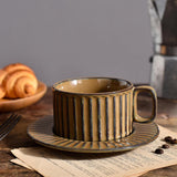 Set té cerámica relieve
