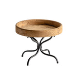 Pedestal madera fierro