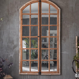 Espejo madera puertas albayalde