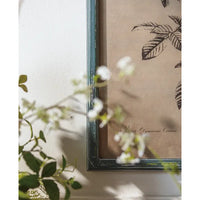 Cuadro floreado madera B