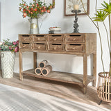 Arrimo madera ocho cajones