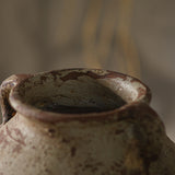 Jarrón sand envejecido