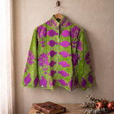 Chaqueta terciopelo verde