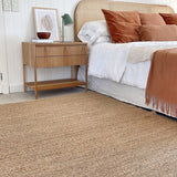 Alfombra yute rectangular