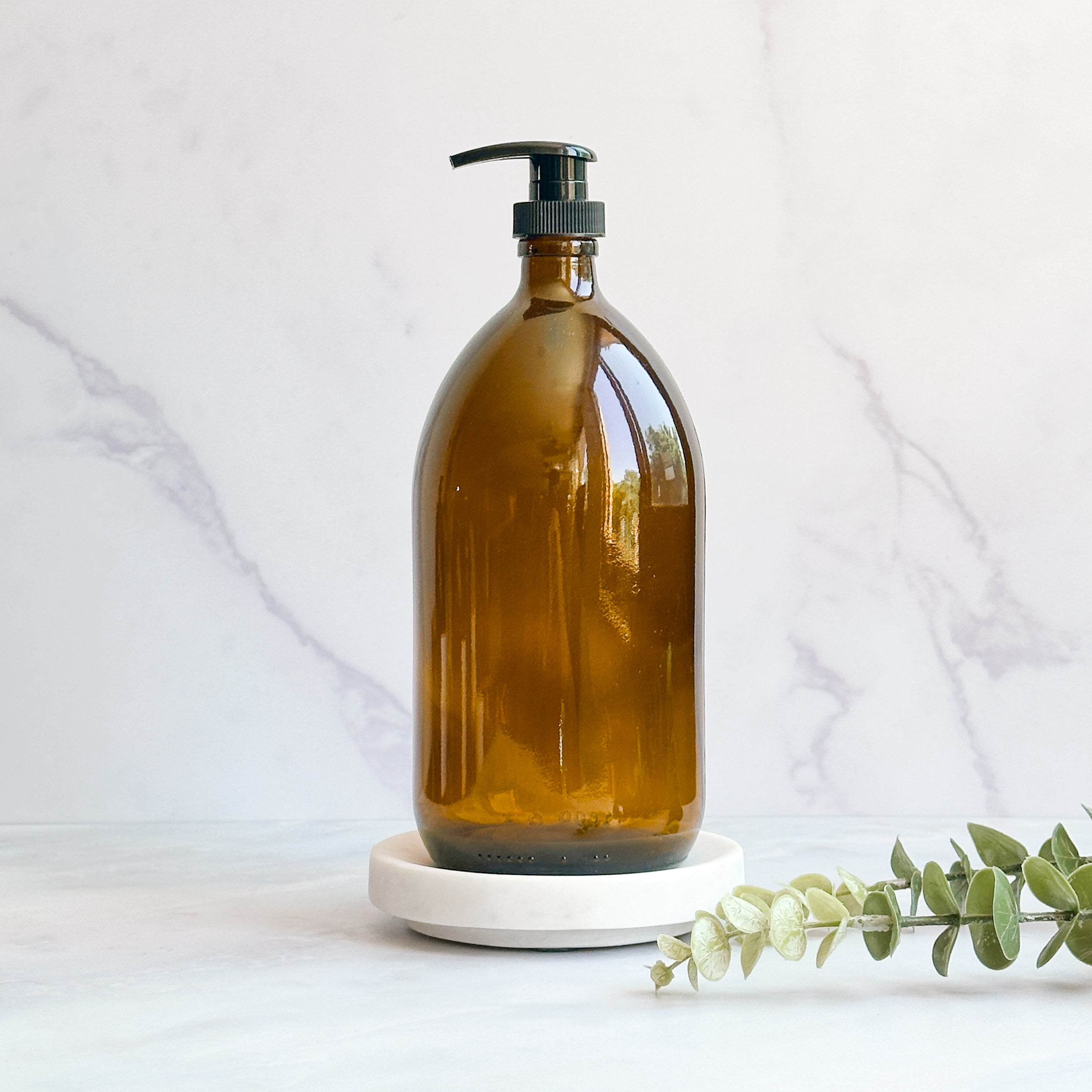 Dispensador ámbar vidrio 1 L