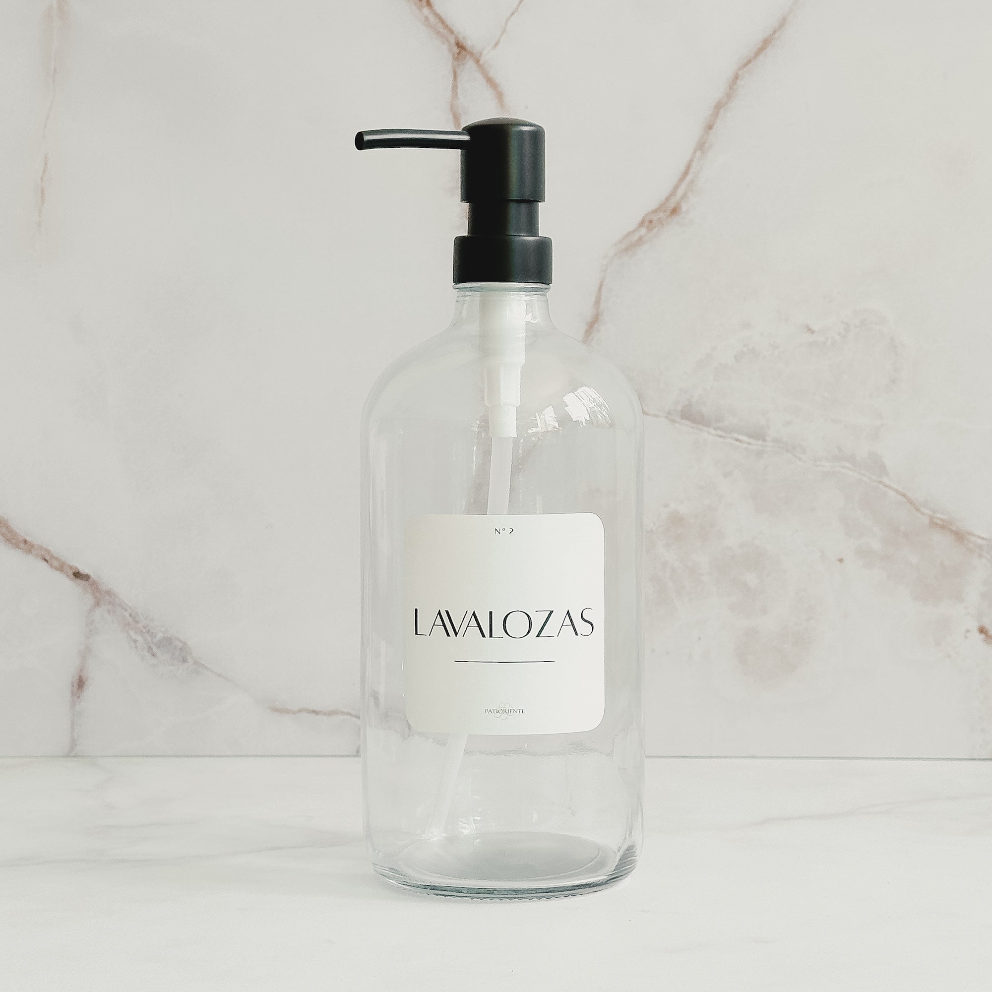 Dispensador vidrio transparente 1 L