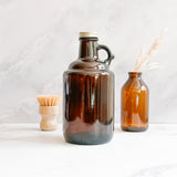 Growler ámbar vidrio 1 L