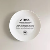 Plato cerámica entusiasmos filosóficos