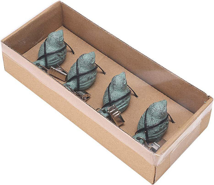 Pajaritos sujeta manteles fierro