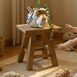 Mini taburete madera rústico