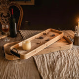 Bandeja madera rectangular asas