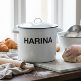 Contenedor harina enlozado