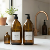 Dispensador ámbar vidrio 1 L