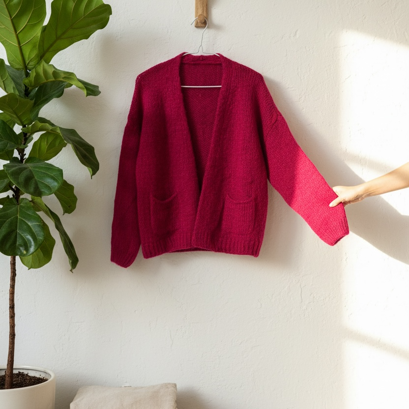 Chaleco bolsillos mohair