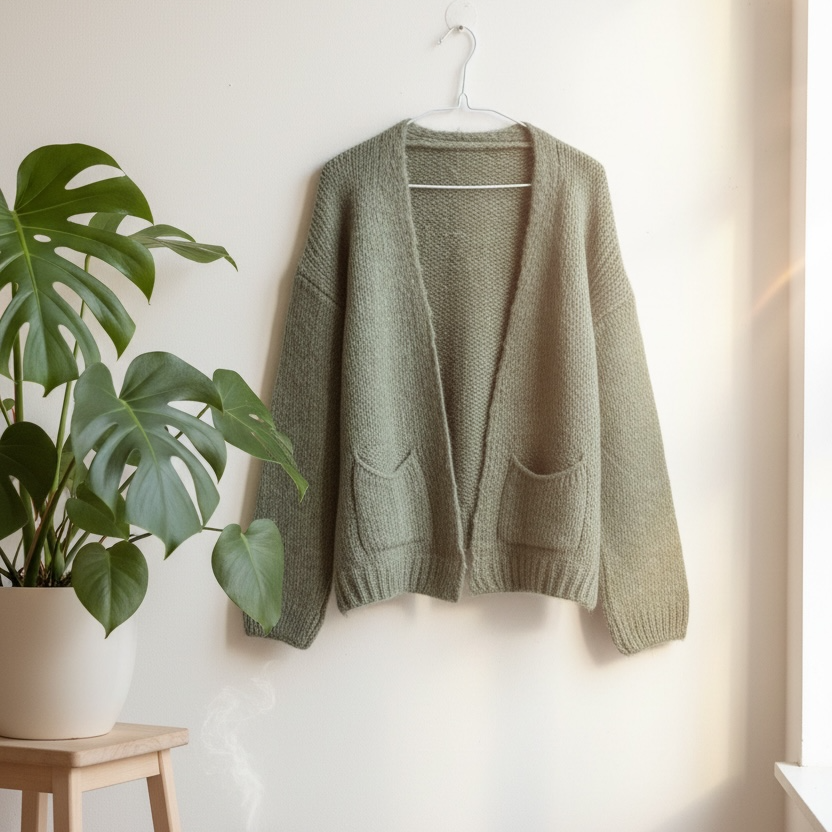 Chaleco bolsillos mohair