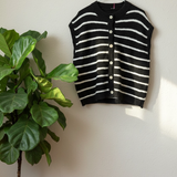 Chaleco corto líneas