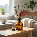 Botella difusora vidrio ámbar