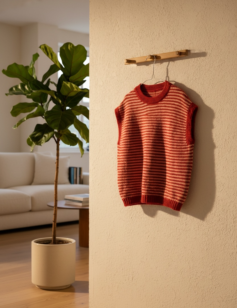 Sweater corto líneas
