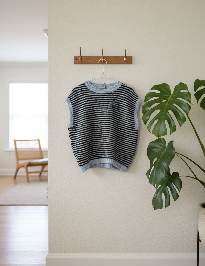 Sweater corto líneas
