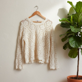 Sweater tejido manga larga