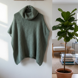 Sweater cuello largo mohair