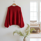 Sweater manga globo italiano